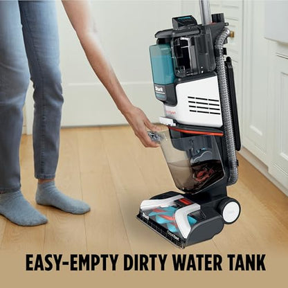 Shark CarpetXpert | Upright Carpet, Area Rug & Upholstery Cleaner | Carpet Shampooer with StainStriker Handheld Tough Stain Eliminator | Removes Tough Stains & Odors | 3 Cleaning Tools | White | EX201 - style: CarpetXpert + StainStriker