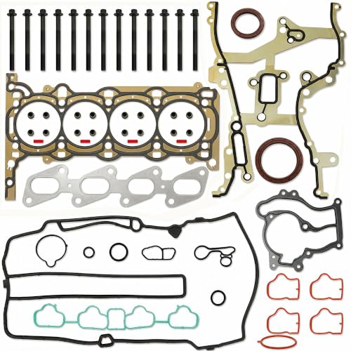 1.4L MLS Head Gasket Set Head Bolt Fit For Chevy Buick Cadillac 2012-21 | Fits Chevrolet Cruze/Limited Sonic Trax Buick Encore Cadillac Elr 2012-2021 Full Gasket Set Rebuild Kit Hs26540pt-1 Es72474 - size: Gasket set /bolt GM 1.4L