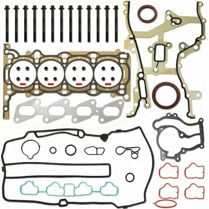 1.4L MLS Head Gasket Set Head Bolt Fit For Chevy Buick Cadillac 2012-21 | Fits Chevrolet Cruze/Limited Sonic Trax Buick Encore Cadillac Elr 2012-2021 Full Gasket Set Rebuild Kit Hs26540pt-1 Es72474 - size: Gasket set /bolt GM 1.4L