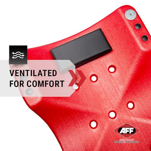 AFF XL Mechanic's Creeper - 47" Length Ergonomic Creeper with Padded Headrest & Magnetic Tool Trays - Super Duty