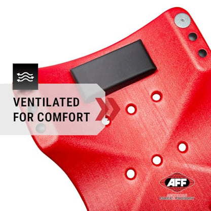 AFF XL Mechanic's Creeper - 47" Length Ergonomic Creeper with Padded Headrest & Magnetic Tool Trays - Super Duty