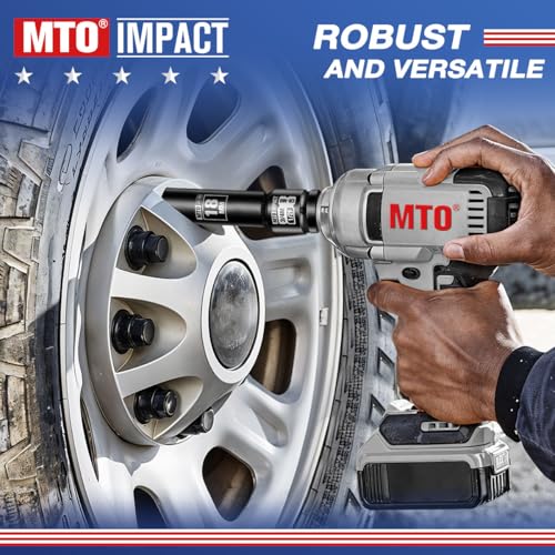MTO 2 Pieces 1/2" Female to 3/4" Male Impact Socket Adapter, 1/2" Drive Impact Socket Adapter Set, Chrome Molybdenum Alloy Steel - size: 1/2" Female to 3/4" Male