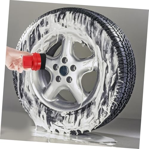 STOBAZA High-Density Foam Tire Shine Applicator Sponge Car Wax Buffing Pad Set for Automotive Detailing Comfortable to Hold Polishing Tool for Cars SUVs and Trucks