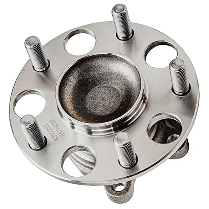 Detroit Axle - Rear Wheel Hub and Bearing Replacement for 2006-2011 Honda Civic LX DX GX w/ABS - 2pc Set - style: 512257 x2/Pair