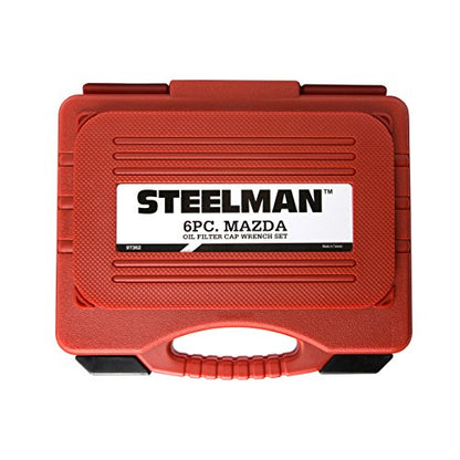 Steelman Low Profile Mazda Oil Filter Cap Wrench Socket Set, 6-Piece - size: 6-Piece Set