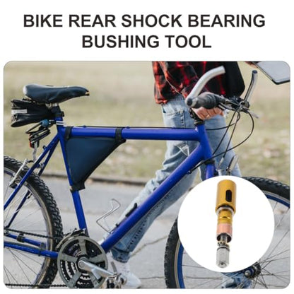 YARNOW Rear Shock Bushing Removal Tool for Mountain Bikes with Reverse Press Technology Efficient DIY Maintenance Kit for Precise Rear Shock Absorber Installation and Removal