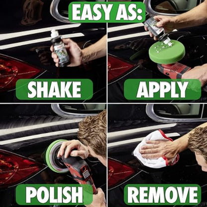 SONAX Perfect Finish 5L | Scratch and Swirl Remover Polish | Machine Compound | Paint Correction Polish | High Gloss | Black Paint Polish | No Fillers Paint Correction | 224500 - size: 169.1 fl. oz.