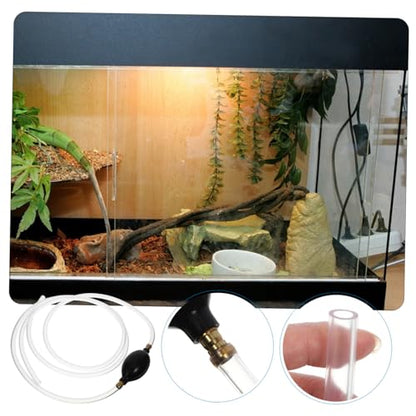 Oil Sucker Siphon Pump Kit Hand Pump for Car Motorcycle Fish Manual Suction Hose for Transfer Water Changing Versatile