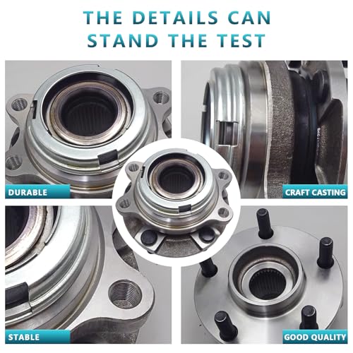 513338 Front Wheel Bearing Hub Assembly for Nissan Murano 2009-2014, Quest 2011-2017 (2PCS) - size: 513338
