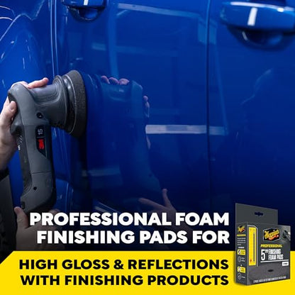 Meguiar's Professional 5" Finishing Foam Pad, 2pk, 10/CV