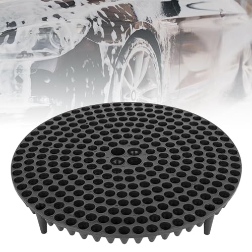 Car Wash Bucket Insert, 10.24 in PP Grit Catcher for Vehicle Detailing and Washing, Black - color: Black
