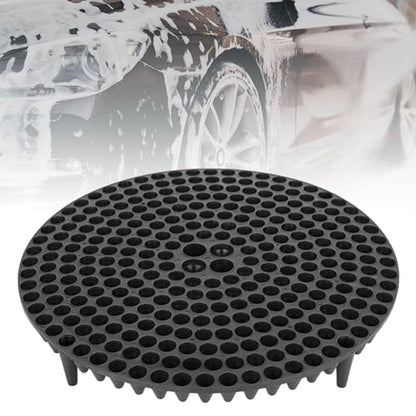 Car Wash Bucket Insert, 10.24 in PP Grit Catcher for Vehicle Detailing and Washing, Black - color: Black