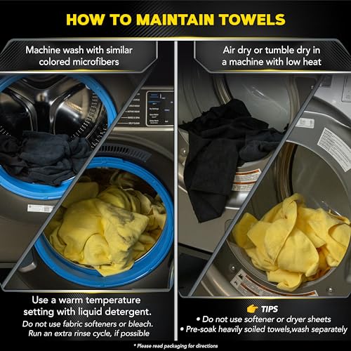 Meguiar's X2025 Supreme Shine Microfiber Towels -6 Count (Pack of 6) - size: 6 Microfiber Towels (Pack of 6)