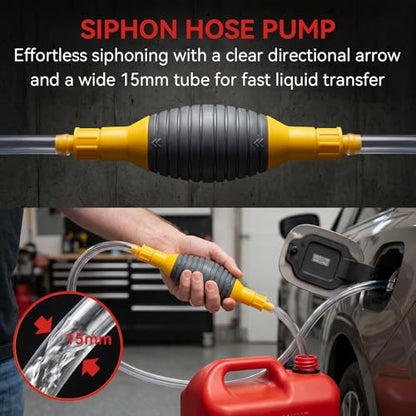 20-Piece No-Spill Coolant Funnel Kit, Universal Radiator Burping Funnel with with 59" Long Hose, Adapters, Extensions, Elbows, Bleeder Tool for Car, SUV, Truck Cooling System Refill