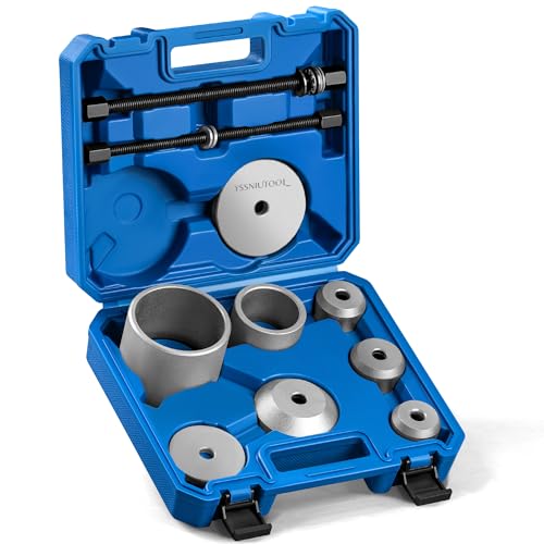 Bushing Press Kit Compatible with Volkswagen Audi Special Chassis Lining disassembly Tool, Rear axle Lower Support Swing arm Iron Sleeve Rubber Sleeve Replacement Tool