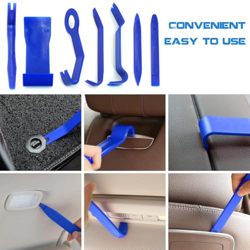 Car Lockout Kit,Car Tool Kit Set, Portable Repair Tools, Automotive Tool Kit, Heavy Duty Multi-Function Repair Kit, Adjustable Tools for Vehicle Maintenance, Portable with Carrying Case