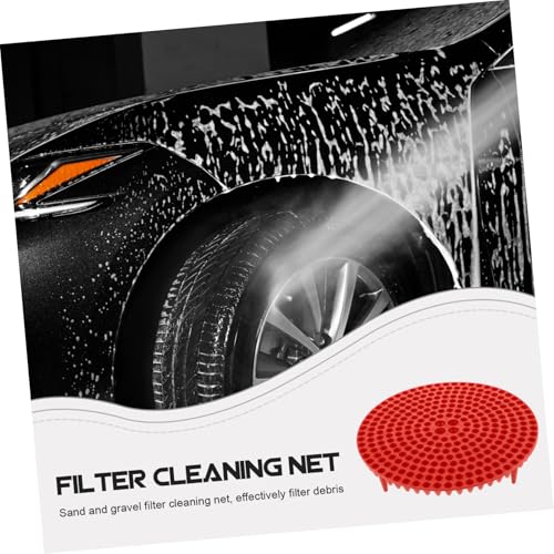 ABOOFAN 1Pair Car Wash Bucket Filter Screen Car Guard Insert for Dirt Capture Prevent Scratches Easy to Use with Any Bucket for Vehicle Cleaning