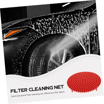 ABOOFAN 1Pair Car Wash Bucket Filter Screen Car Guard Insert for Dirt Capture Prevent Scratches Easy to Use with Any Bucket for Vehicle Cleaning