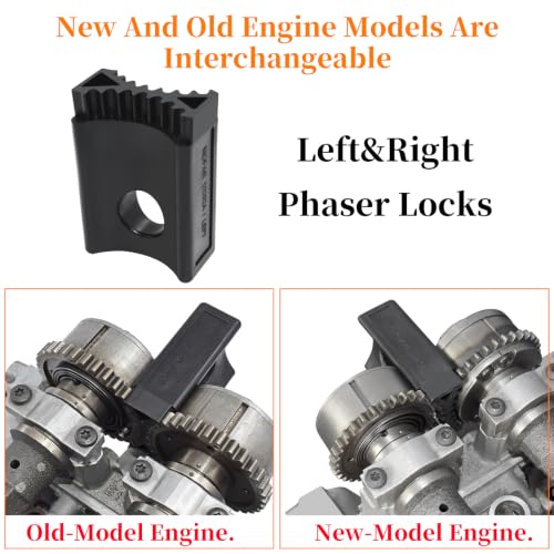 Camshaft Phaser Timing Chain Tool, Replace 10200A 10202 10198A 10369 | with Camshaft Holding Tool Crankshaft Pulley Wrench Compatible with VW Dodge Chrysler 3.0L, 3.2L and 3.6L Pentastar Engine - size: 12pcs