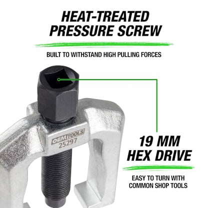 OEMTOOLS 25297 1 1/16 Inch Tie Rod End and Pitman Arm Puller, Drop Forged Tie Rod Removal Tool - style: Pitman Arm Puller AND Rod End