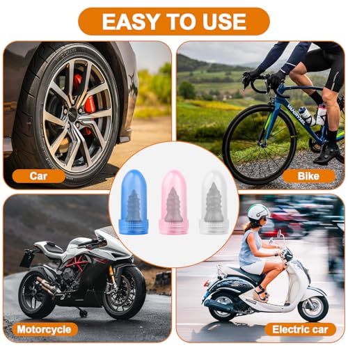 Tire Plug Kit 100PCS Tire Repair Screws,Include 3 Sizes of Screw in Tires Plugs & Screwdriver