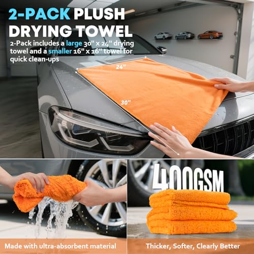 VCANENERGY Car Cleaning kit, Car Interior Detailing kit with 10000pa Car Vacuum Cleaner, Detailing Brush Set, Wheel Brush, Windshield Cleaner Tool, Complete Auto Accessories for Men, Women - size: 25 pcs