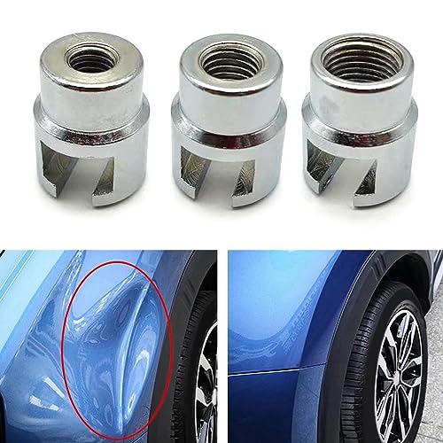 3Pcs Car Dent Repair Puller Head 12 10 Slide Hammer Car Dent Lifter Puller Practical Dent Repair Accessories Professional Dent Repair Kit