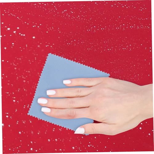 Zerodeko 1 Set Tire Dressing Applicator Sponge Kit Wax Pads with Polishing Cloth for Car Detailing Tire Shine Applicator for Glossy Finish Automotive Surfaces