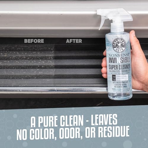 Chemical Guys Nonsense, Odorless Cleaner For Car Interior and Exterior All Purpose Cleaning Spray for Vinyl, Rubber, Plastic, Carpet, Upholstery, and Engine Bays Foaming Deep Cleaning Formula 16 oz - style: Nonsense 16 oz