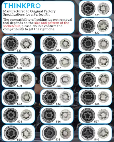 Wheel Lock Key Compatible with Vw Vag Volkswagen | 21 Pieces Wheel Lock Removal Kit,Anti Theft Wheel Socket For Quick Removal Of Locking Lug Nuts - style: 21-pieces wheel lock key master set