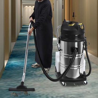 Commercial Carpet Cleaner Machine, 3-In-1 Portable Wet Dry Vacuum Floor Cleaner, Portable Carpet Cleaner 80L/21.13Gal Sofa Curtains Carpet Cleaning for Carpet and Hard Floor - size: 80L Carpet Cleaner
