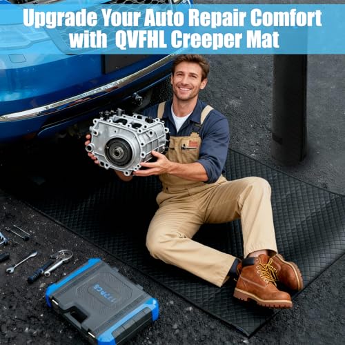 Rolling Creeper Mat Car Repair | Foldable, Storage Bag