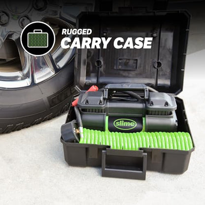 Slime 40026 2X Heavy Duty Direct Drive Tire Inflator