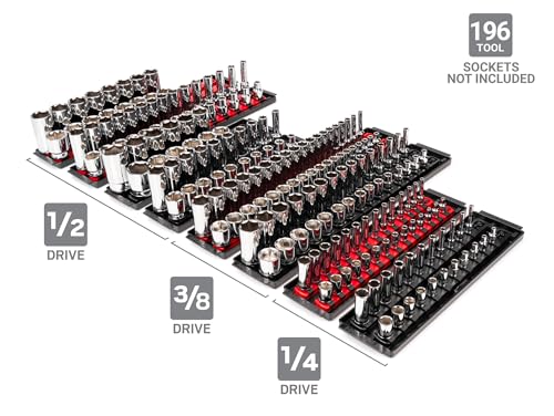 TEKTON 1/4 Inch Drive Socket Organizer Set | OST01226