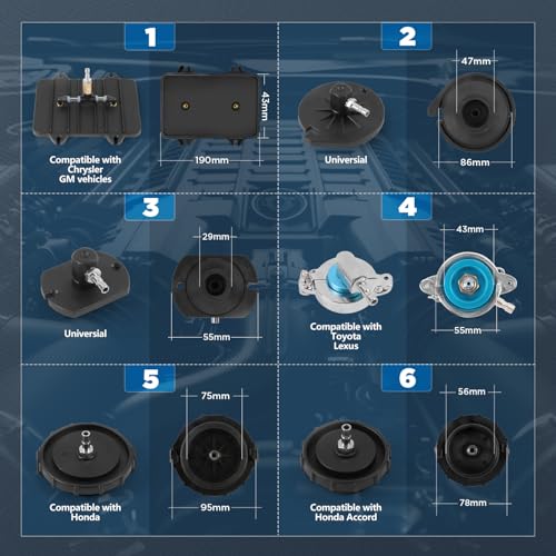 12 PCS Brake Master Cylinder Bleeder Kit Brake Master Cylinder Adapter Kit Brake Bleeder Kit 12PCS Brake Bleeder Adapter Set with 1 Japanese Quick Connector - size: 12 PCS Brake Bleeder Kit