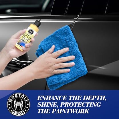 Wontolf Complete Car Clay Bar Auto Detailing Kit, Clay Luber, Butter Wet Wax, Car Wash Soap - Premium Grade Clay System Car Washing Detailing Kit- Maximum Gloss & Unsurpassed Slickness(19 Items) - size: CLAYLUB02
