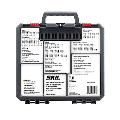SKIL 120pc Drilling and Screw Driving Bit Set with Bit Grip - SMXS8501 - style: 120 pc Drill Bit Set
