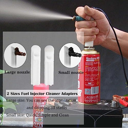 Fuel Injector Tester and Cleaner, Professional K102S Fuel Injector Tester, Automotive Gasoline Injector Testers DC12V 1~50 Hz Diagnostic Tool - color: Blue-102s