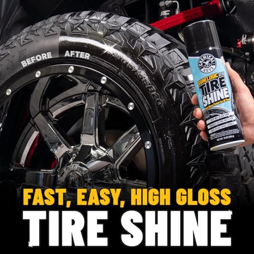 Chemical Guys, Shine Logic High-Gloss Tire Shine Dressing, Black, 1 Gallon