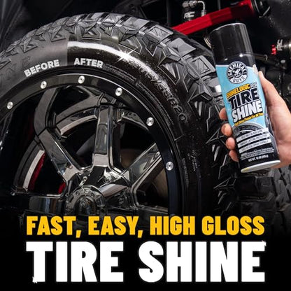 Chemical Guys, Shine Logic High-Gloss Tire Shine Dressing, Black, 1 Gallon