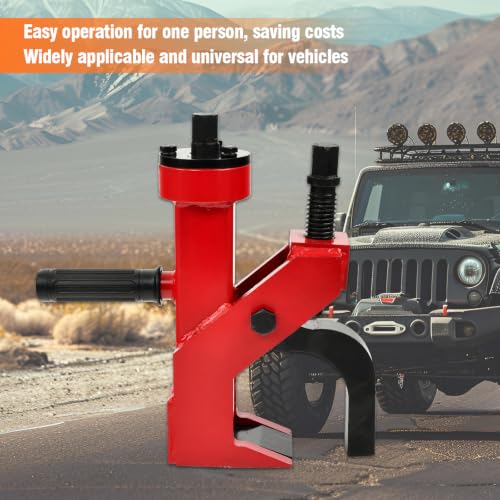Pneumatic Bead Breaker Heavy Duty Tire Change Tool | Tire scraping machine Effortless Tire Changing for Car Trucks Tractor ATV RV - Red
