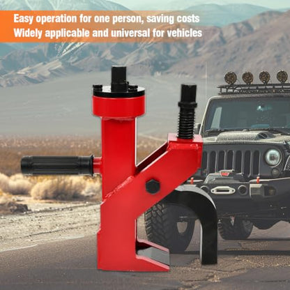 Pneumatic Bead Breaker Heavy Duty Tire Change Tool | Tire scraping machine Effortless Tire Changing for Car Trucks Tractor ATV RV - Red