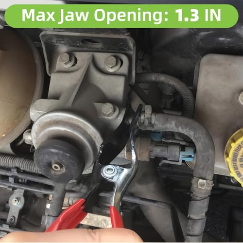 Automotive Hose Removal Pliers, Fuel & Vacuum Line Separator Tool | Quickly Disconnect Fuel & Vacuum Hoses, Effortless Fuel Line Pipe Separation, Fits Automotive and Marine Pipelines - color: 1 Option