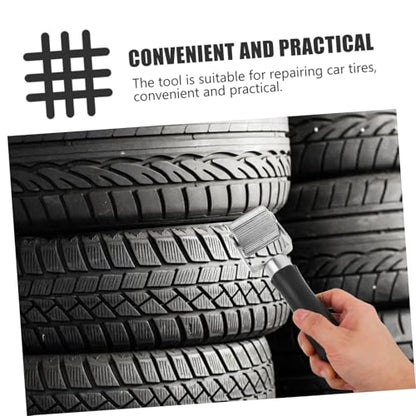 Holibanna 3pcs Tire Repair Tool Set with Plastic Handle Automotive Tire Patch Rollers for Car Truck Motorcycle