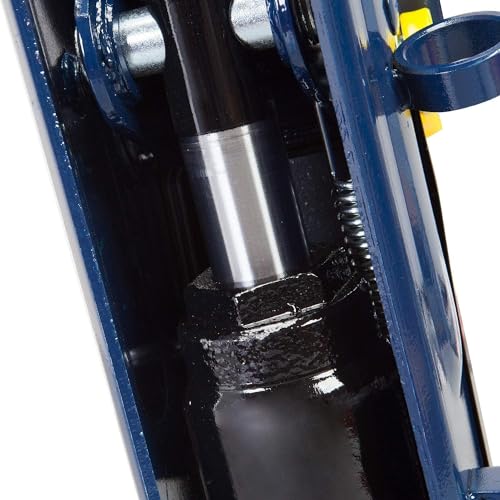 3 Ton (6,000 lbs) Low Profile Heavy Duty Steel Hydraulic Floor Jack with Single Piston Pump, Lifting Range 5-11/16" to 21", for Car, SUV and Truck, Blue - color: blue