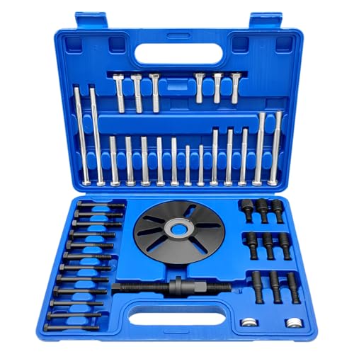 ZKTOOL Harmonic Balancer Puller Removal & Install Tool Kit for Buick Regal Lacrosse GL8 Lu ZUN,Crankshaft Pulley Removal Tool