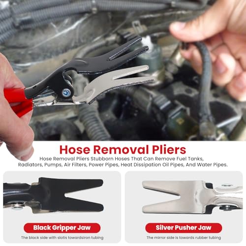 CV Axle Boot Clamp Tool Relay Puller Plier Tool For Auto UTV ATV Repair | CV Boot Clamp Plier CV Axle Boot Clamp Pliers Hose Removal Plier Relay Puller Pliers