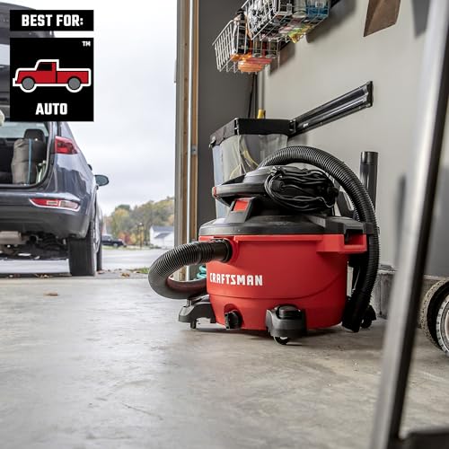 CRAFTSMAN CMXZVBE38800 2-1/2 in. Wet Dry Shop Vacuum Pro Attachment Kit | Industrial-Grade Shop Vacuum Accessories for Heavy-Duty Projects, Fits 2-1/2 in. Hose Diameters