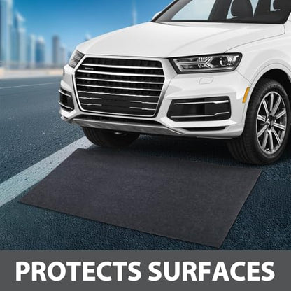 XL Oil Spill Mat (36" x 59")(2-Pack), Premium Absorbent Oil Pad, Reusable, Washable,Waterproof Backing Contains Liquids, No Soak Through,Protects Garage Floor Surface - size: 36" x 59" (2 Pack)