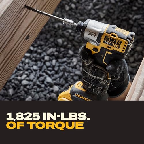 DEWALT 20V MAX Impact Driver, Cordless, 3-Speed, Battery and Charger Included (DCF845P1) - style: 20V MAX Impact Driver Kit